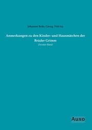 Cover von Anmerkungen zu den Kinder- und Hausmärchen der Brüder Grimm