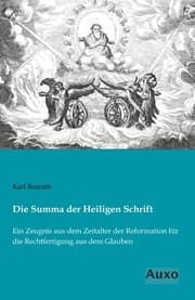 Cover von Die Summa der Heiligen Schrift