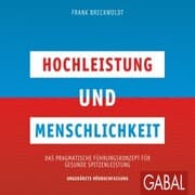 Cover von Hochleistung und Menschlichkeit