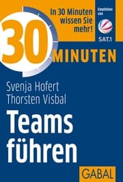 Cover von 30 Minuten Teams führen