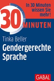 Cover von 30 Minuten Gendergerechte Sprache