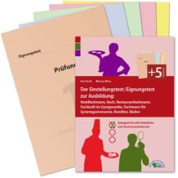 Cover von Der Einstellungstest/Eignungstest zur Ausbildung: Hotelfachmann, Koch, Restaurantfachmann, Fachkraft im Gastgewerbe, Fachmann für Systemgastronomie, Konditor, Bäcker