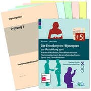Cover von Der Einstellungstest/Eignungstest zur Ausbildung: Automobilkaufmann, Immobilienkaufmann, Tourismuskaufmann, Veranstaltungskaufmann, Sport- und Fitnesskaufmann