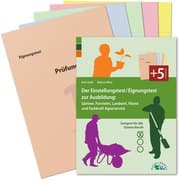 Cover von Der Einstellungstest/Eignungstest zur Ausbildung: Gärtner, Forstwirt, Landwirt, Florist und Fachkraft Agrarservice