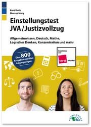 Cover von Einstellungstest JVA/Justizvollzug
