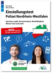 Cover von Einstellungstest Polizei NRW