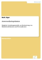 Cover von Anwesenheitsprämien