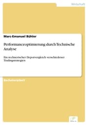Cover von Performanceoptimierung durch Technische Analyse