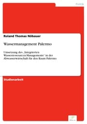 Cover von Wassermanagement Palermo