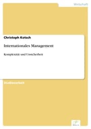 Cover von Internationales Management