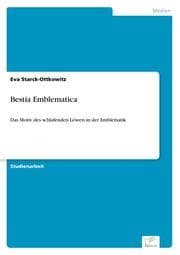 Cover von Bestia Emblematica