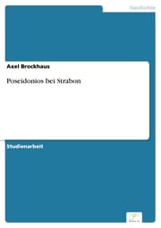 Cover von Poseidonios bei Strabon