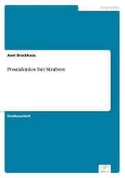 Cover von Poseidonios bei Strabon