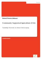 Cover von Community Supported Agriculture (CSA)