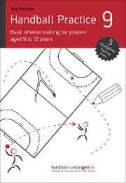 Cover von Handball Practice 9 - Basic offense training for players aged 9 to 12 years