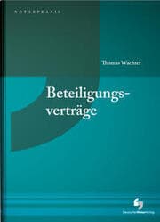Cover von Beteiligungsverträge