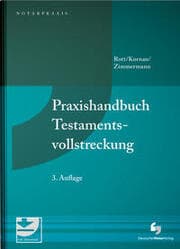 Cover von Praxishandbuch Testamentsvollstreckung