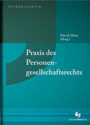 Cover von Praxis des Personengesellschaftsrechts