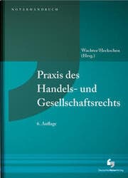 Cover von Praxis des Handels- und Gesellschaftsrechts