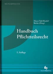 Cover von Handbuch Pflichtteilsrecht