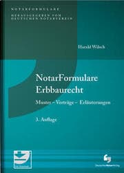 Cover von NotarFormulare Erbbaurecht