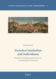 Cover von Zwischen Institution und Individuum