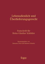 Cover von Lebensdienlich und Überlieferungsgerecht