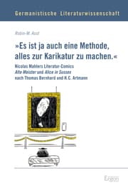 Cover von 'Es ist ja auch eine Methode, alles zur Karikatur zu machen.'