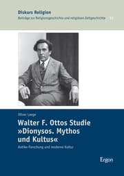 Cover von Walter F. Ottos Studie 'Dionysos. Mythos und Kultus'
