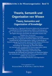 Cover von Theorie, Semantik und Organisation von Wissen