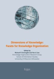 Cover von Dimensions of Knowledge: Facets for Knowledge Organization