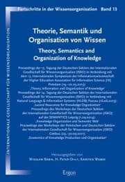 Cover von Theorie, Semantik und Organisation von Wissen