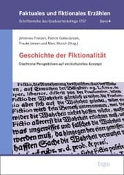 Cover von Geschichte der Fiktionalität