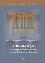 Cover von Kulturerbe Orgel