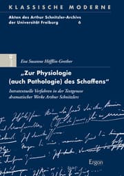 Cover von Zur Physiologie (auch Pathologie) des Schaffens