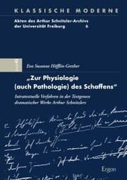 Cover von 'Zur Physiologie (auch Pathologie) des Schaffens'
