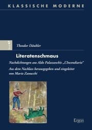 Cover von Theodor Däubler: Literatenschmaus