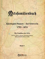 Cover von Ortsfamilienbuch Kirchspiel Pinnow - bei Schwerin 1