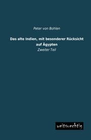 Cover von Das alte Indien, mit besonderer Rücksicht auf Ägypten