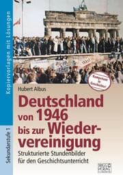 Cover von Deutschland von 1946 bis zur Wiedervereinigung