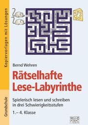 Cover von Rätselhafte Lese-Labyrinthe