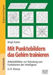 Cover von Mit Punktebildern das Gehirn trainieren - 2./3. Klasse