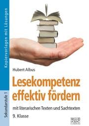 Cover von Lesekompetenz effektiv fördern - 9. Klasse