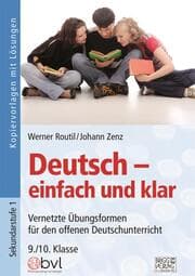 Cover von Deutsch - einfach und klar 9./10. Klasse