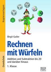 Cover von Rechnen mit Würfeln 1. Klasse