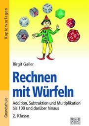 Cover von Rechnen mit Würfeln 2. Klasse