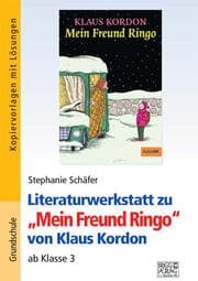 Cover von Literaturwerkstatt zu 'Mein Freund Ringo' von Klaus Kordon