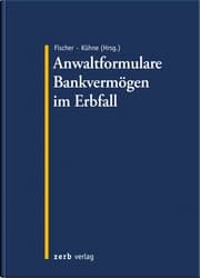 Cover von Anwaltformulare Bankvermögen im Erbfall