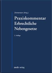 Cover von Praxiskommentar Erbrechtliche Nebengesetze