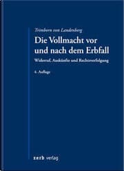 Cover von Die Vollmacht vor und nach dem Erbfall
